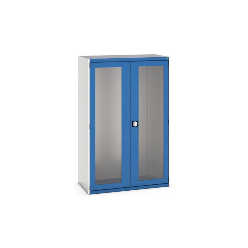 Armoire charge lourde hauteur 2000 mm avec portes transparentes