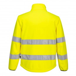 Softshell Haute-Visibilité PW2 (2C) Jaune et Noir