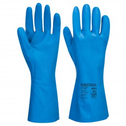 Gant Nitrile Contact Alimentaire Bleu