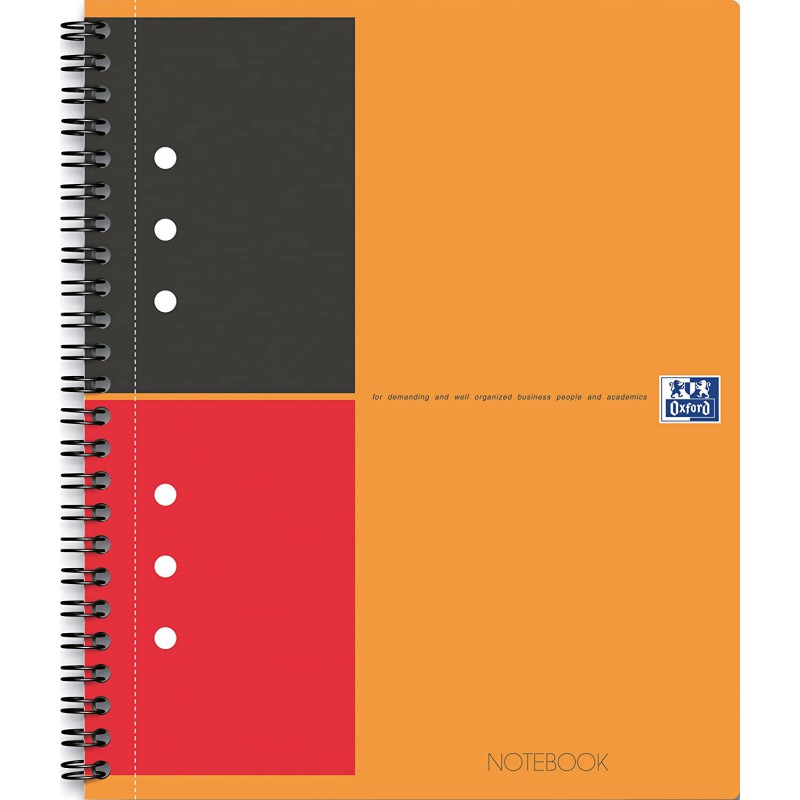 Bloc note A4 Spiral 5x5 Couverture PP 96 Pages 80G
