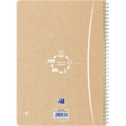 Cahier spirale A5 Touareg - 5x5 - 180 pages - OXFORD