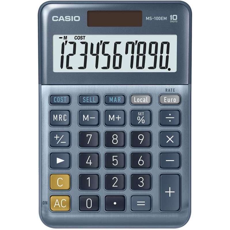 Calculatrice de bureau Casio MS-100EM