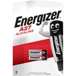 2 piles Energizer A27 Alcalines 12V