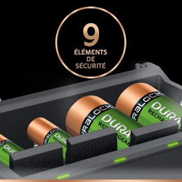 Duracell Chargeur Multi Piles Rechargeables
