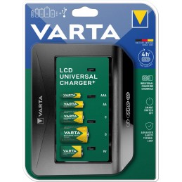 Varta Chargeur Universel pour Batteries Rechargeables AA/AAA/C/D 9 V