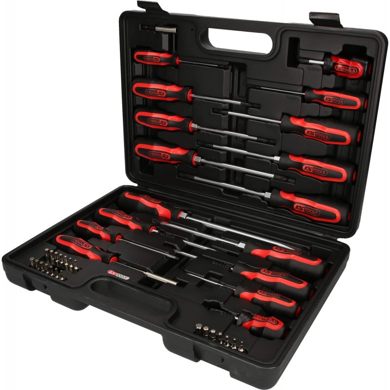 Mallette de tournevis ERGOTORQUE plus 39 pcs KS TOOLS