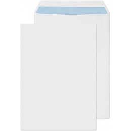 250 enveloppes 324 x 229 mm auto-adhésives blanche