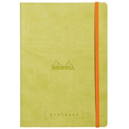 Carnet Souple Rhodia 240 pages Goalbook anis