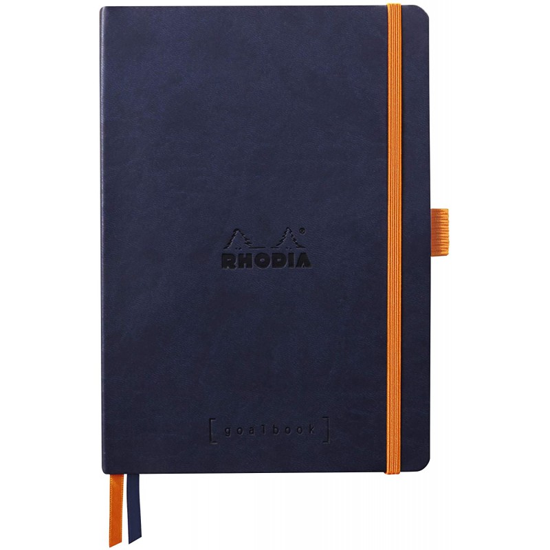 Carnet Souple Rhodia 240 pages Goalbook bleu nuit