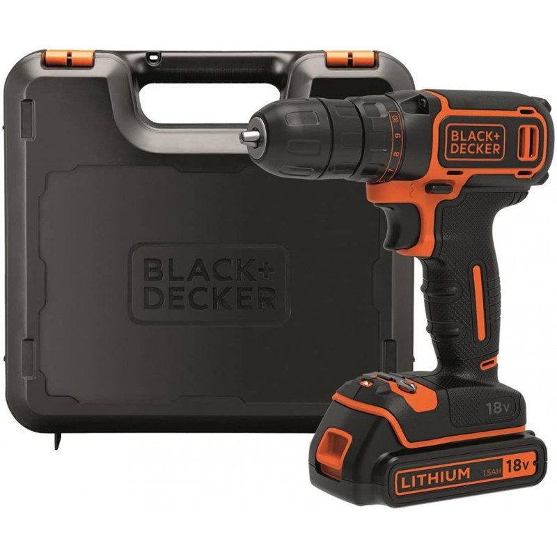 Perceuse visseuse sans fil 18V Black Decker