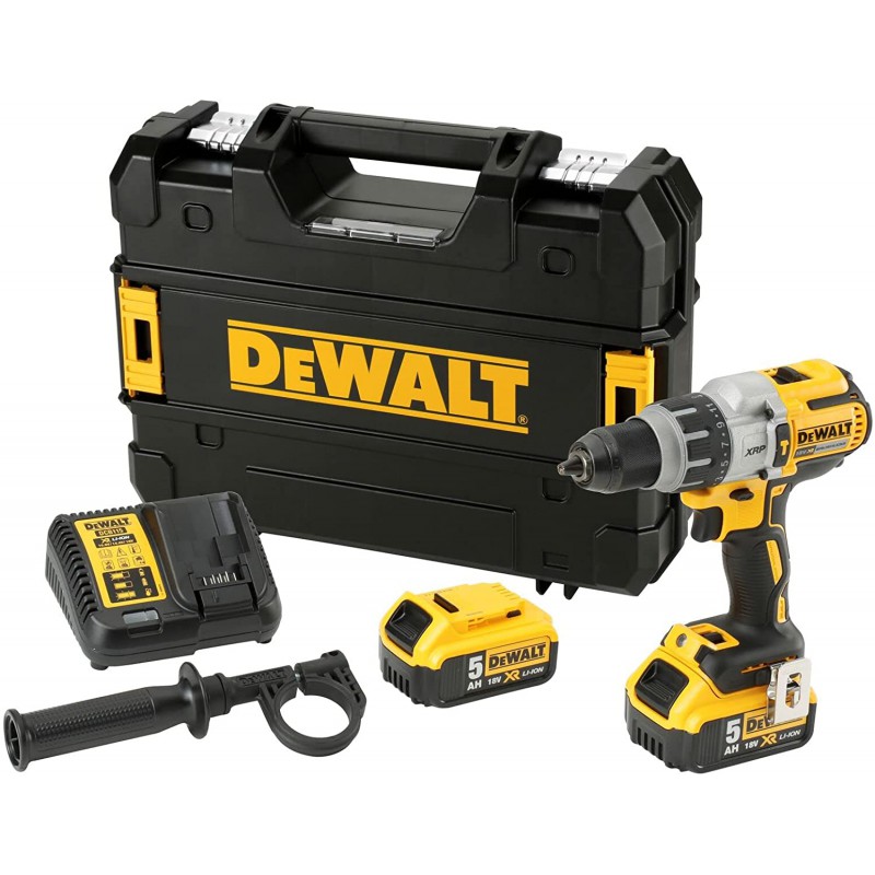 Perceuse visseuse percussion 18V 5Ah Li-Ion - XR - Dewalt