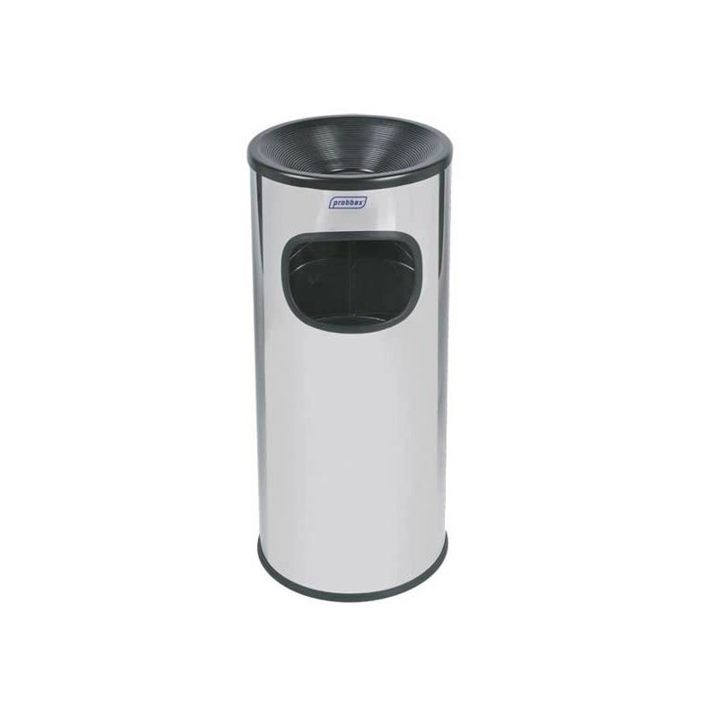 Cendrier poubelle avec intérieur de 30 litres
