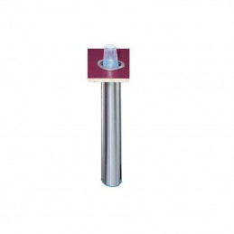 Distributeur de gobelet inox à encastrer pour gobelet 70-98 mm