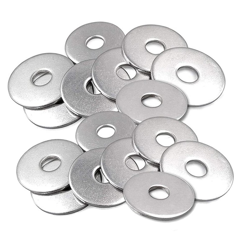 Lot de 100 rondelles inox M 6 diamètre 18 mm