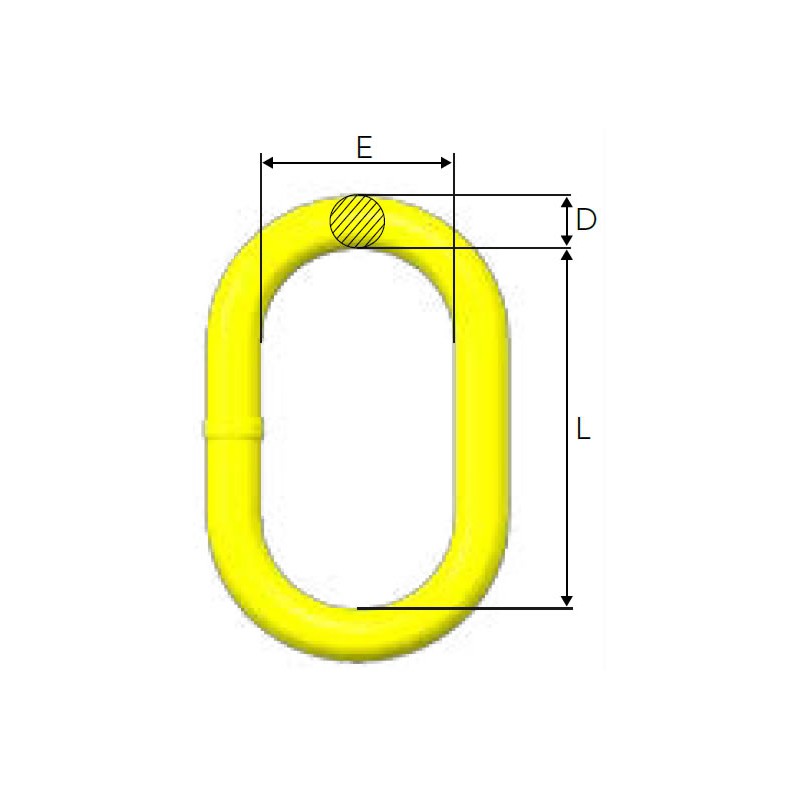 Maille de tête simple grade 10 - GUNNEBO