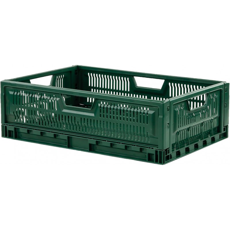 Caisse pliable 600x400 empilable 36 litres - Gilac