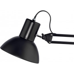 Lampe de bureau LED aluminium noir - UNILUX
