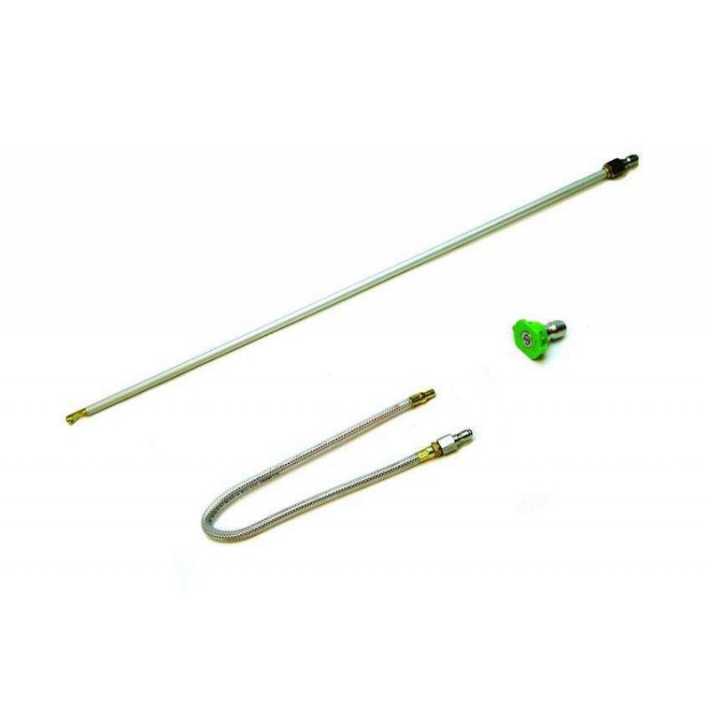 Kit: lance tuyau flexible & gicleur pour coiljet