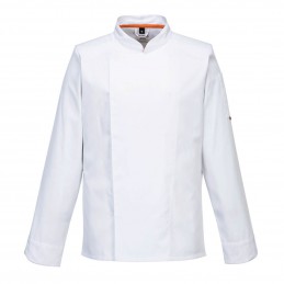 Veste de cuisine manches longues Stretch Mesh Air Pro - C846 blanc