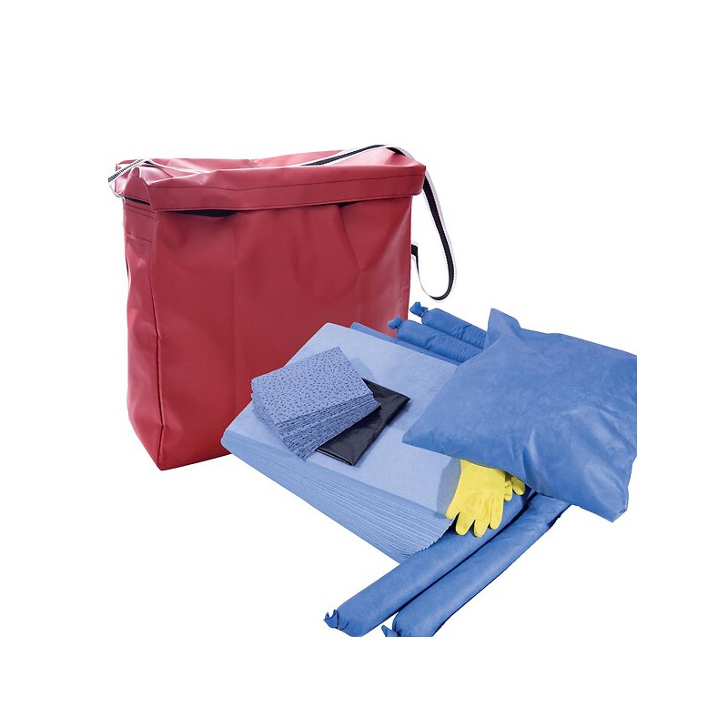 Kit absorbant pour interventions d'urgence Hydrocarbures - ITECMA