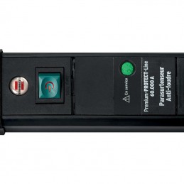 Rallonge multiprises 8 prises + 2 prises USB et parasurtenseur H05VV-F 3G1,5 - 3 m