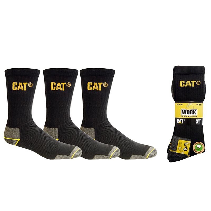 Lot de 3 paires de chaussettes CATERPILLAR taille unique 41/45