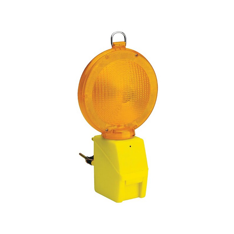 Lampe clignotante de chantier LED jaune 1 x 4R25