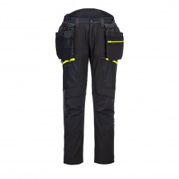 Pantalon DX4 poches flottantes démontables Noir - DX450