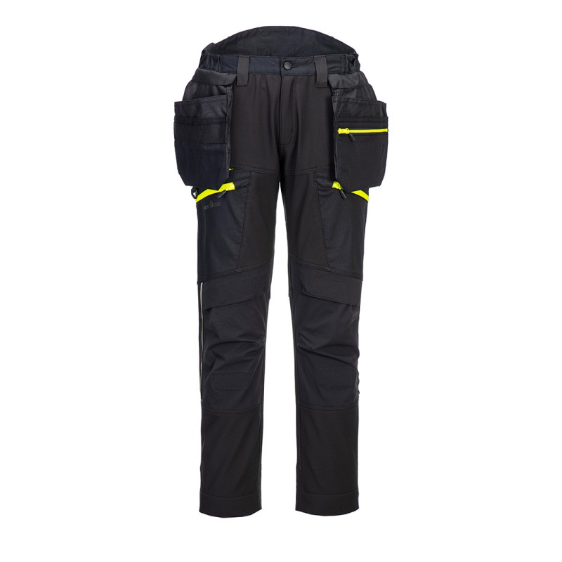 Pantalon DX4 poches flottantes démontables Noir - DX450