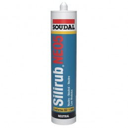 Mastic de façade et de vitrage Silirub NEO5 - Soudal