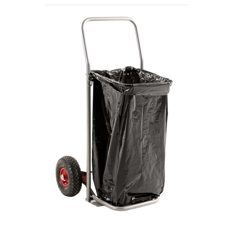 Chariot de nettoyage en plastique, avec sac en pvc