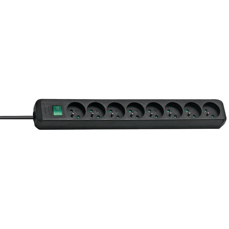 Prolongateur multiprise Eco-Line avec interrupteur 8 prises cordon