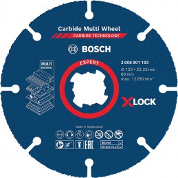 Disque à concrétion carbure Multiwheel Xlock Expert