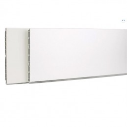 Plinthe de caisson en PVC longueur 3850 mm aluminium