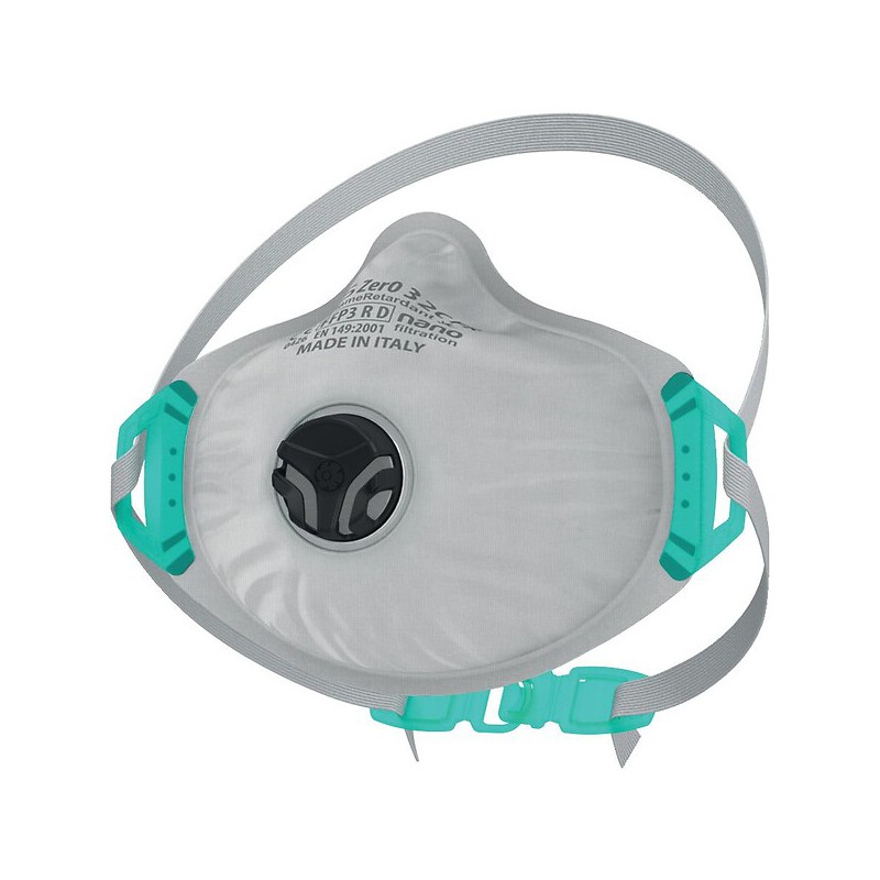 Masque anti-poussière FFP3 avec valve Site, 2 pièces