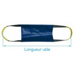 Élingue sangle hamac avec tapis en bâche