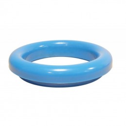 Joint vide-ordure 235 mm couleur en PVC plat bleu