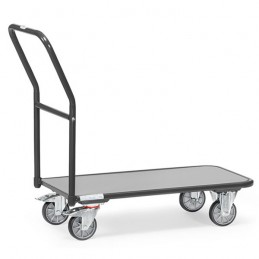 Chariot de magasin 250 kg gris