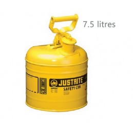 Récipient de sécurité pour liquides inflammables 7.5 litres