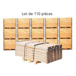 Lot de 110 réhausse pliantes bois 800 x 600 mm