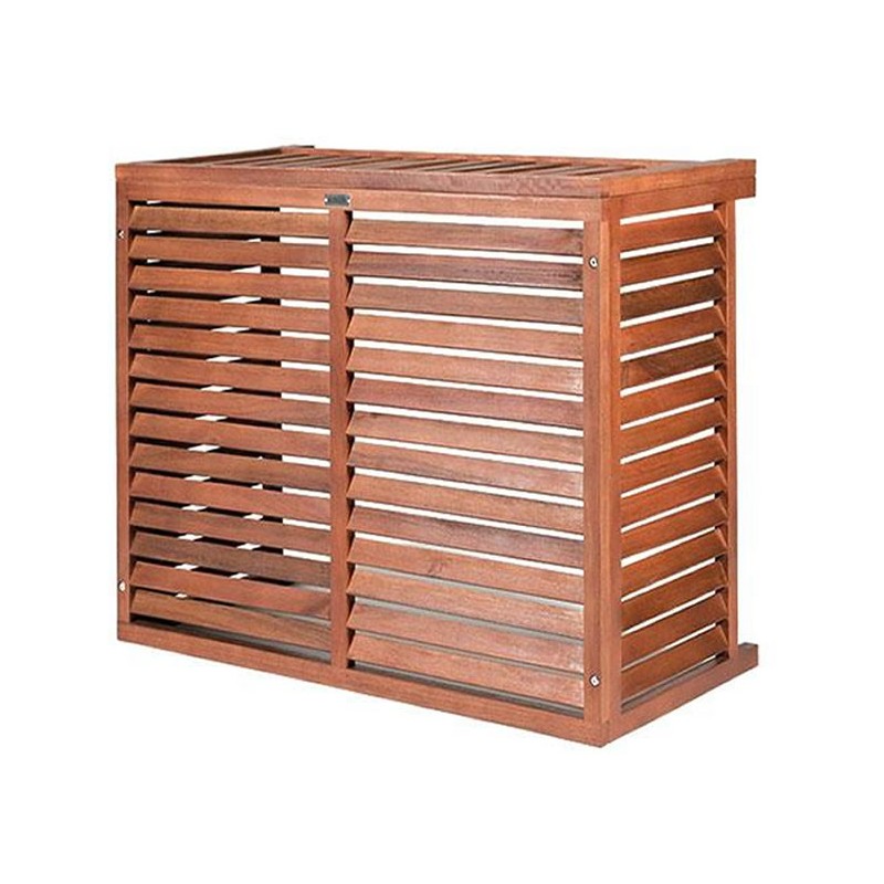 Cage de protection climatiseur 900 mm en bois traité