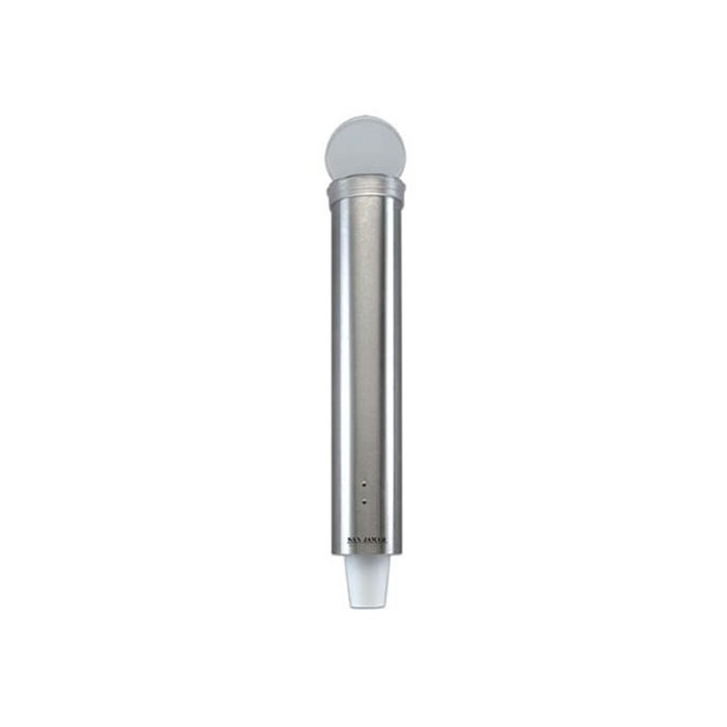 Distributeur de gobelets 57-73 mm en inox type PULL