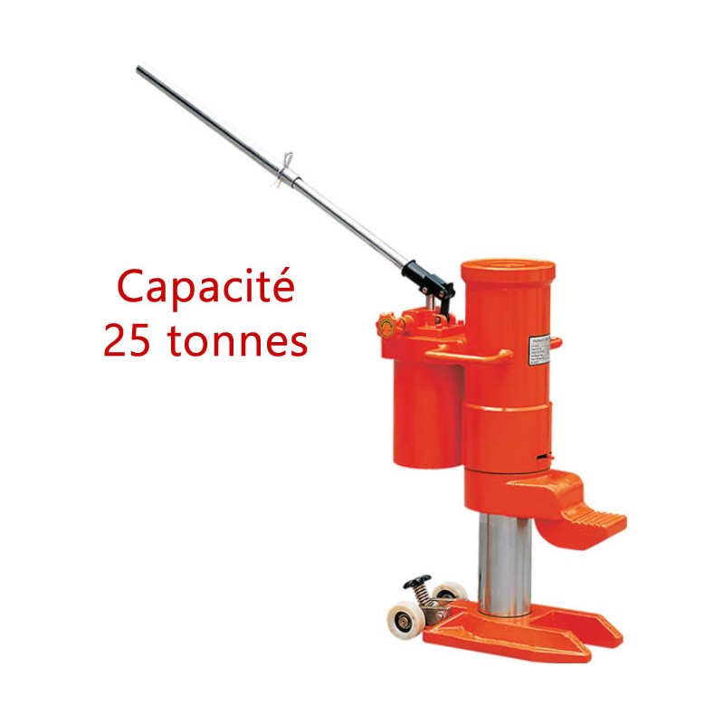 Cric 25 Tonnes hydraulique avec patte de levage Cric 25 Tonnes hydr