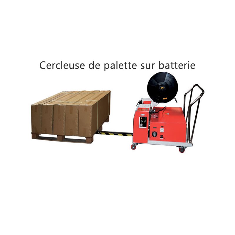 Cercleuse de palette sur batterie