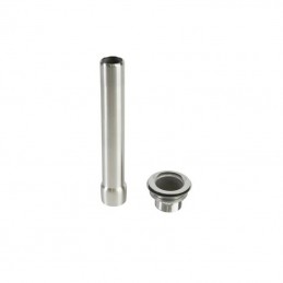 Ensemble surverse inox AISI 304 avec bonde 230 mm