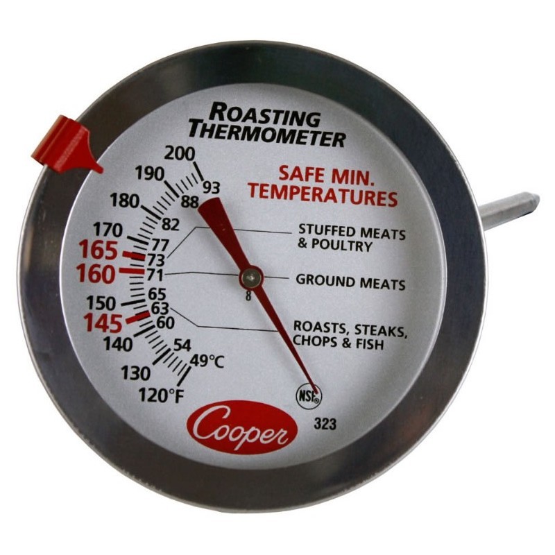 Thermomètre pour viandes grillées et poissons