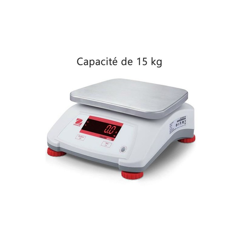 Balance 15 kg inox alimentaire compact