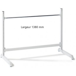 Support bas hauteur 1000 x 1380 mm pour rouleaux d'emballage