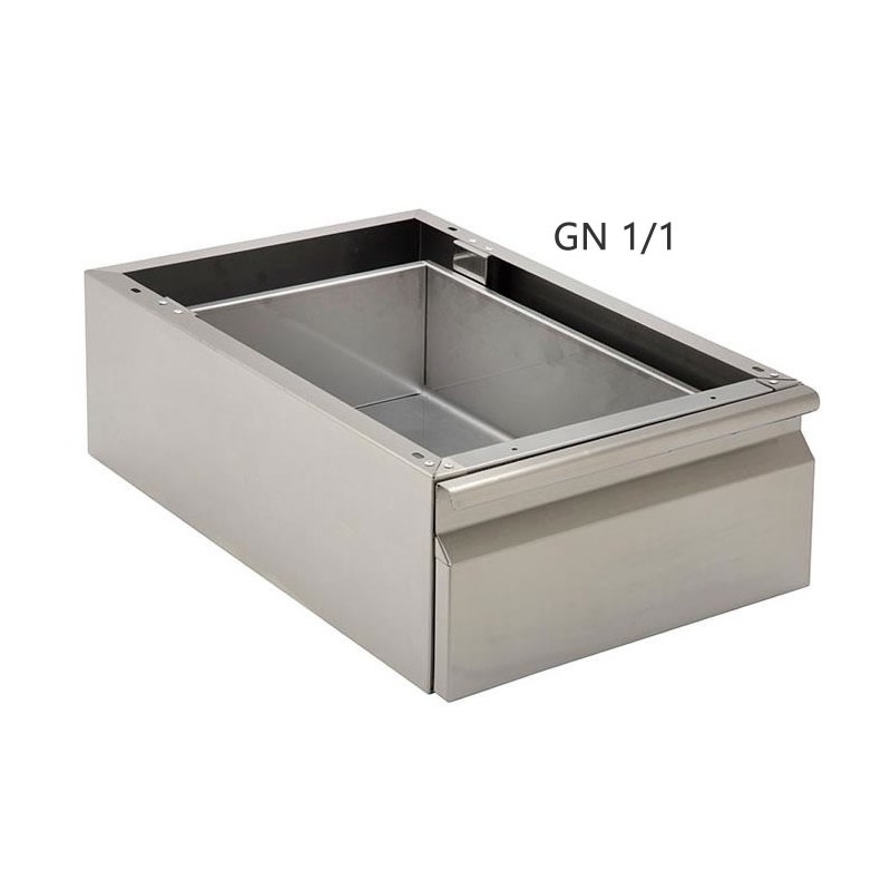 Coffret complet GN1/1 avec tiroir intérieur en inox