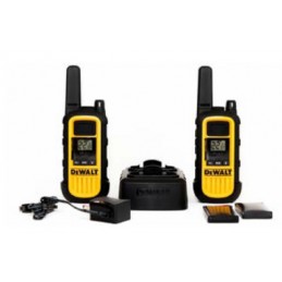 Pack de deux talkie-walkie 10 km renforcés DEWALT